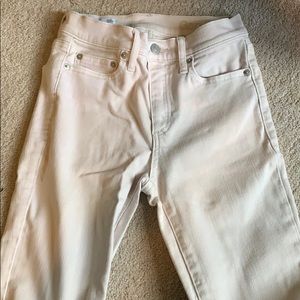 Gap light pink skinny jeans